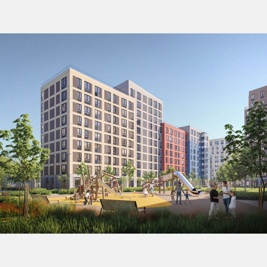 2-к. квартира, 55,8 м², 2/11 эт.