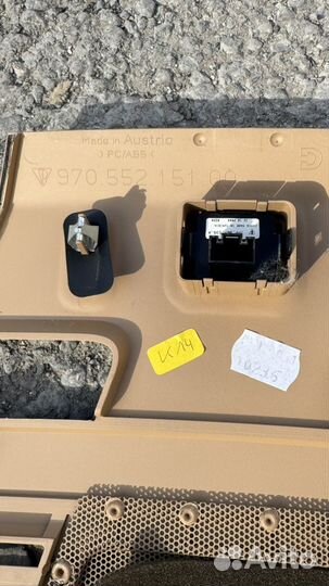 Накладка на панель porsche panamera 970