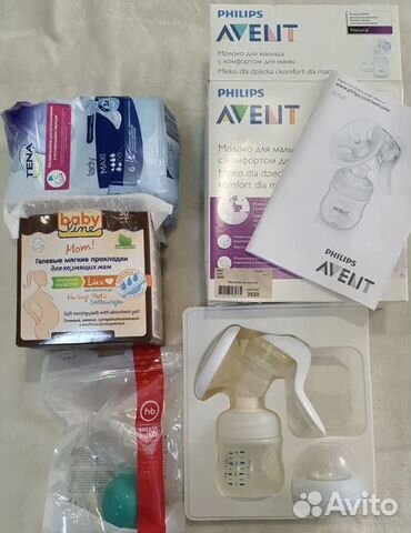 Молокоотсос Philips Avent + Happy Baby Brest Pump