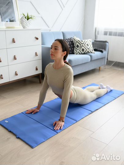 Спортивный коврик материал Оксфорд 200 с ручками