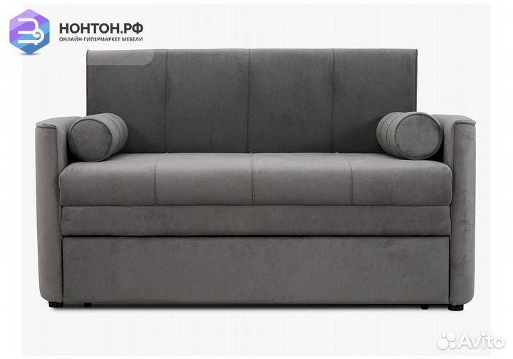 Диван выкатной Мелани серый