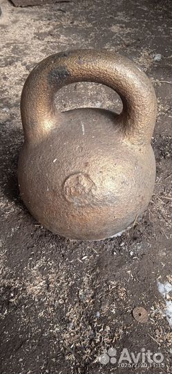 Гиря 32 кг СССР