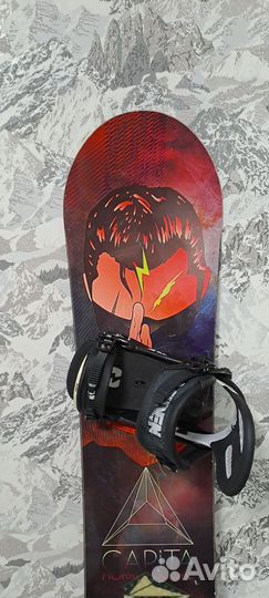 Сноуборд Capita HorrorScope 155cm+крепления Nitro