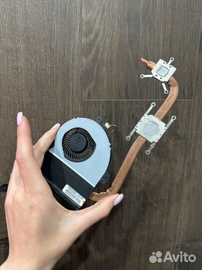 Система охлаждеия для Asus K53S K53SV, X53s