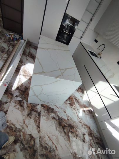 Столешницы из кварца и натурального камня