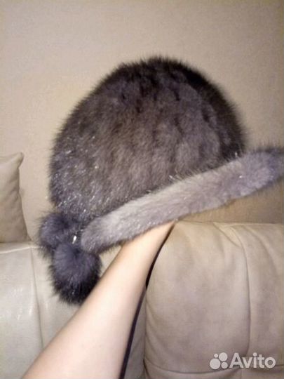 Шапка норковая