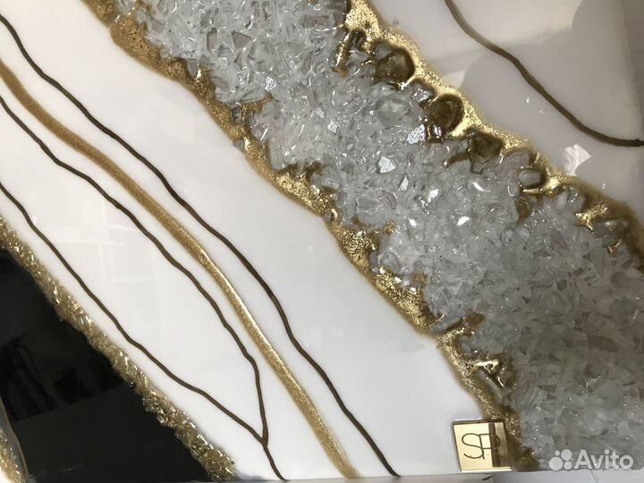 Интерьерная картина из смолы