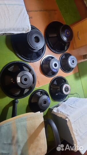 Ремонт динамиков сабвуфера и усилителей