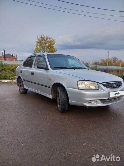 Hyundai Accent 1.5 МТ, 2006, 130 000 км