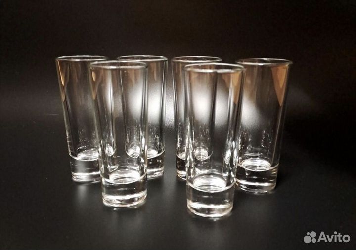 Рюмка стопка IKEA стекло grasej набор 6 шт 50 мл