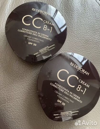 Пудра крем CC cream 8 в 1 deborah milano