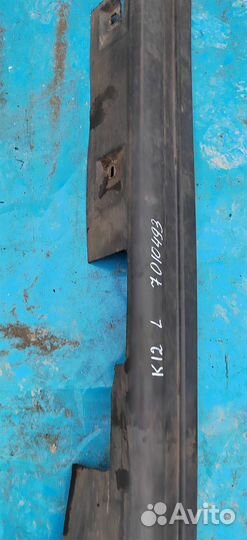 Накладка порога левая Land Rover range rover spor