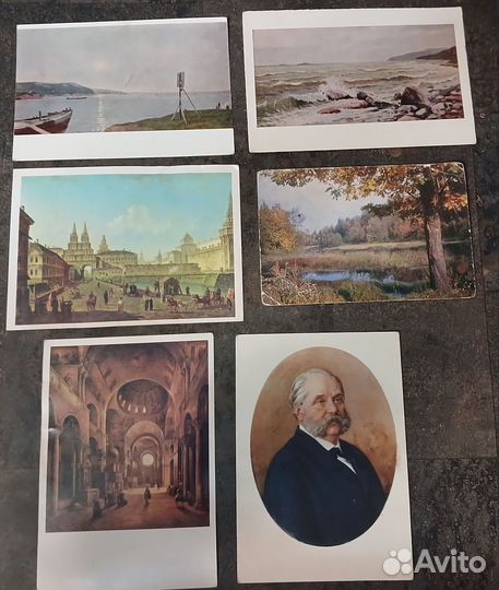 Открытки. Картины. Репродукции. Художники