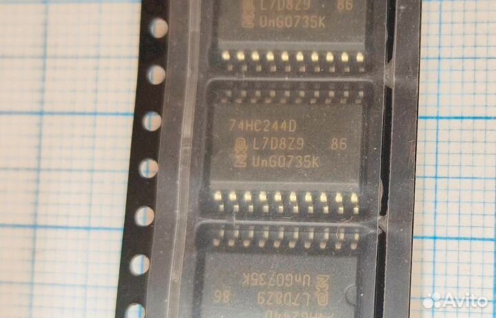 NEX-NXP 74HC244D микросхемы - 10 штук лот