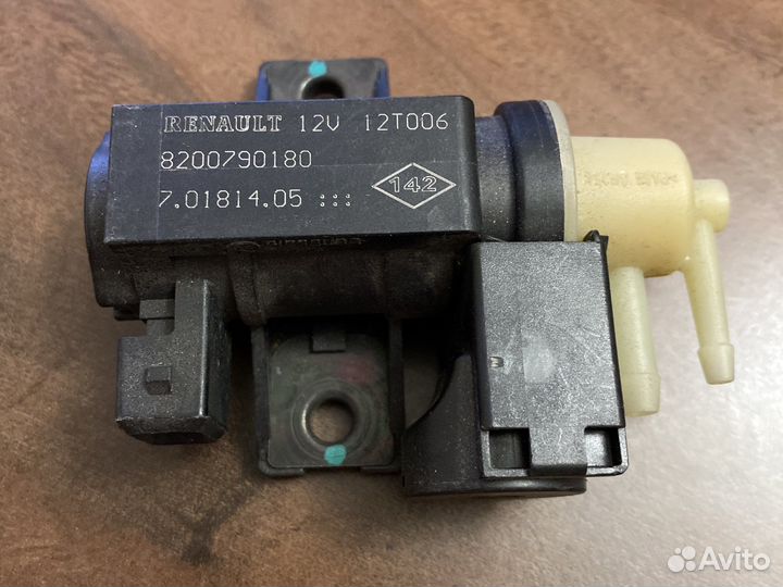 Renault Клапан управления турбиной. EGR 8200790180
