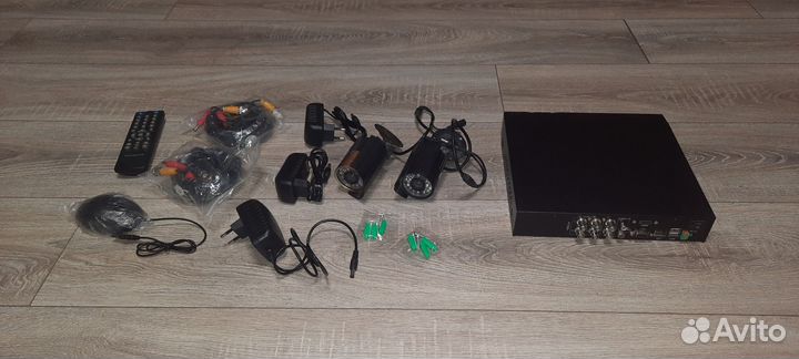 Комплект видеонаблюдения бу