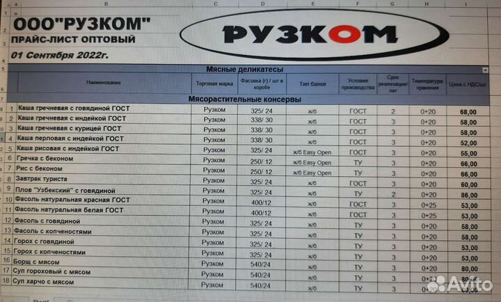 Каша гречневая (гост) в ж/б 0,325 грамм
