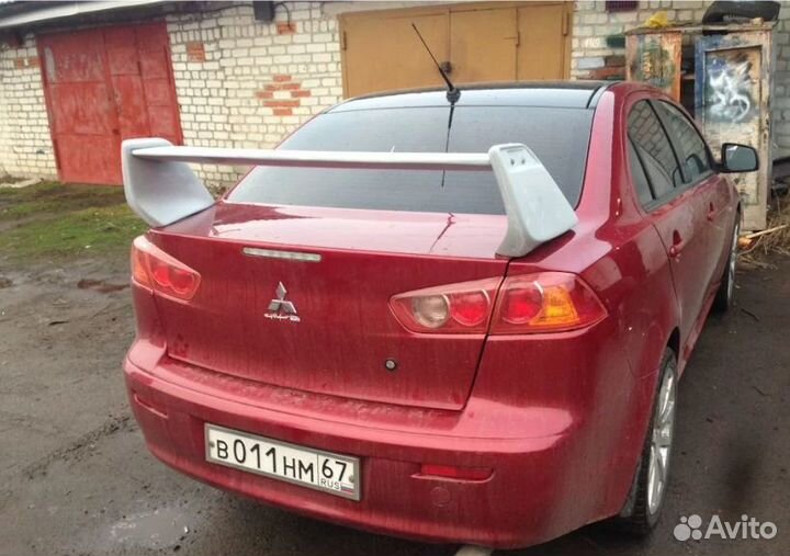 Спойлер EVO mitsubishi mitsubishi lancer 10
