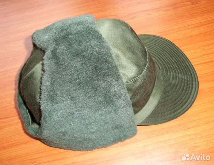 Шапка-ушанка М59 армии Швеции, оригинал