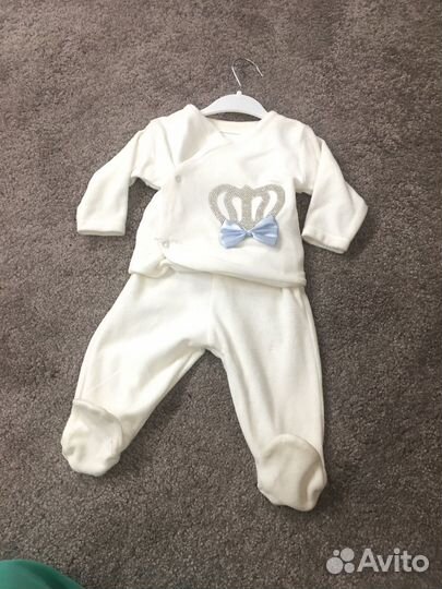 Костюм выписка велюр