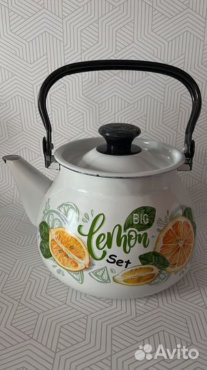 Чайник эмалированный