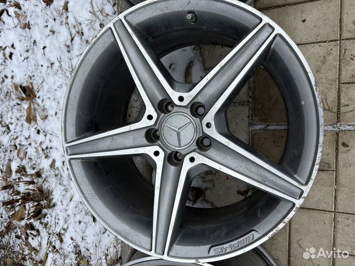 Диски mercedes r18 разноширокие