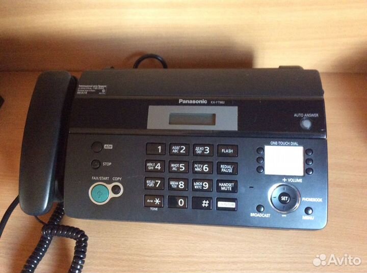 Факс копир panasonic KX-FT982RU-B