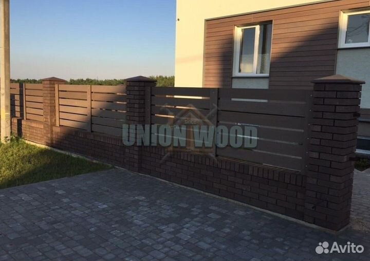 Заборная доска из дпк