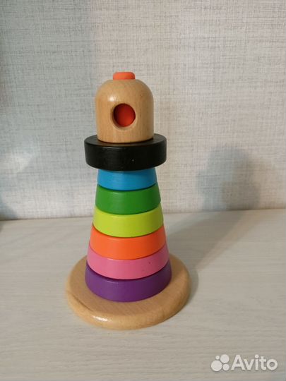 Деревянная пирамидка IKEA