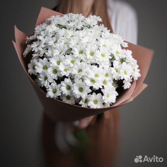 Букет из хризантем