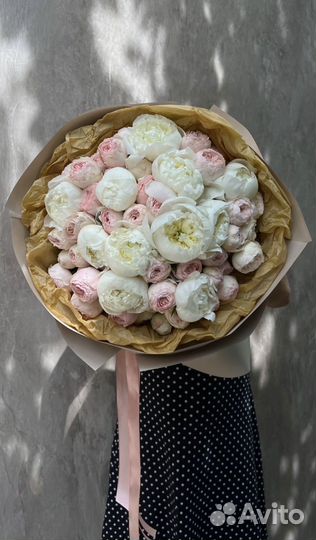 Цветы Пионы Букеты Роз с Доставкой 24/7