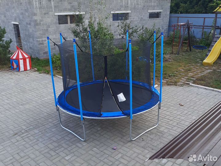 Батут с сеткой бу