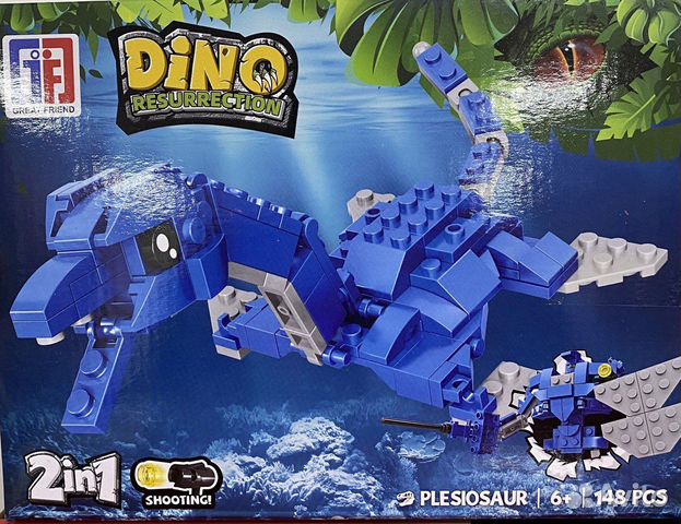 Конструктор dino 2в1