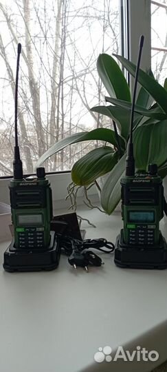 Рация Baofeng UV-9R PRO с Type-C. Влаг IP67