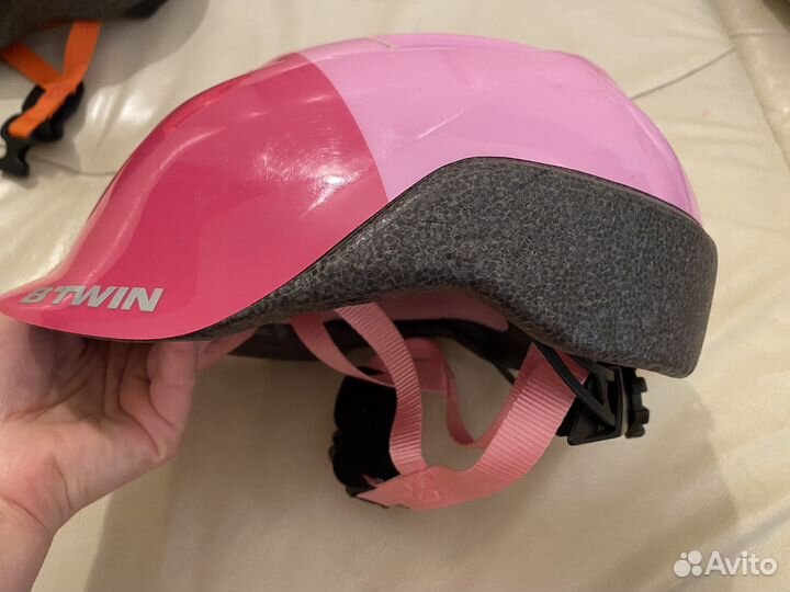 Продаю шлем детский btwin Декатлон бу