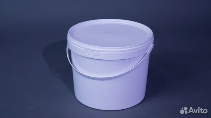 Ведро пластиковое пищевое 1л