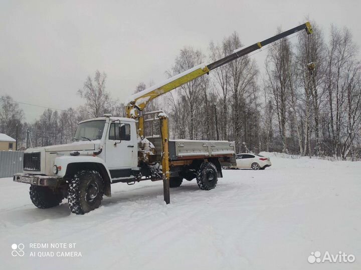 Аренда и услуги манипулятора-вездехода, стрела 3 т