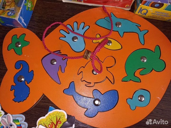 Развивающие игрушки от 2 лет пакетом