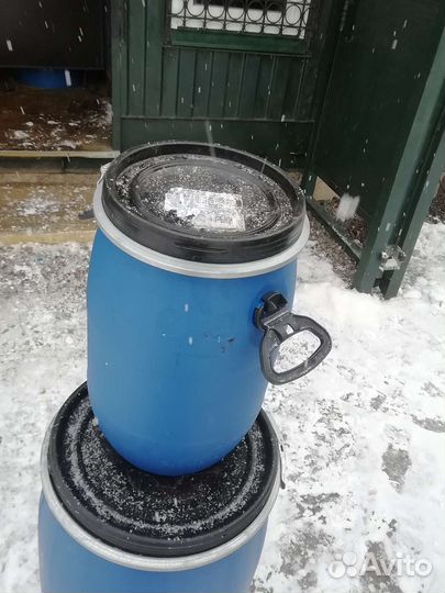 Бочка пластиковая 30л пищевая б/у