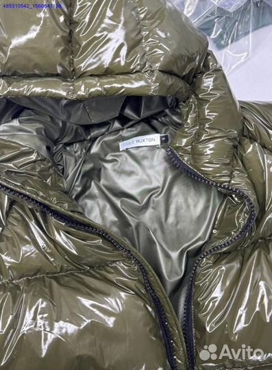 Пуховик Cole Buxton зеленый качество (Арт.38248)