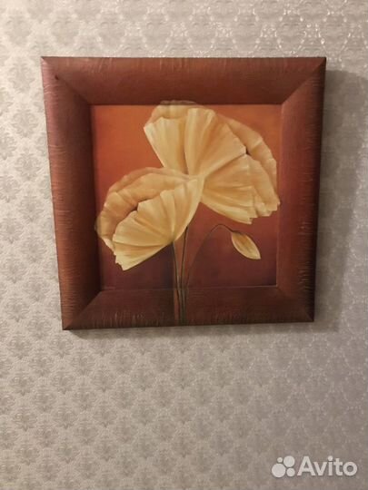 Картина. Ваза. Цветы