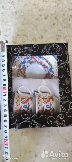 Кофейная пара, фарфор