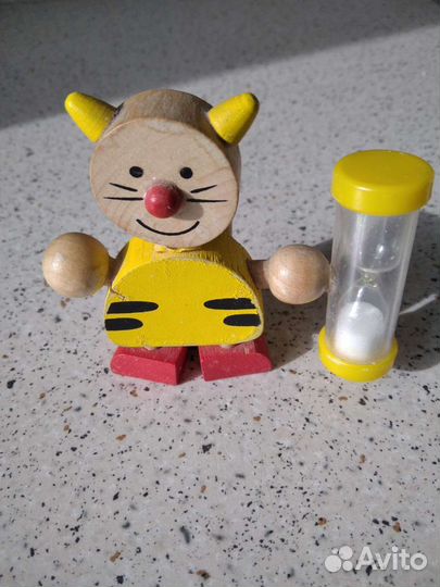 Держатель для зубных щеток+песочные часы