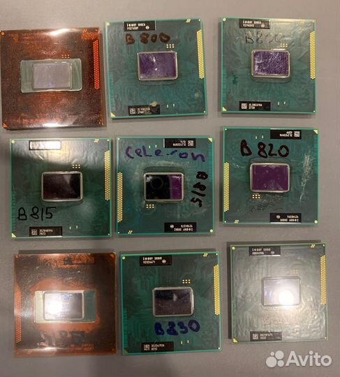 Процессор Intel Celeron B800, B815, B830