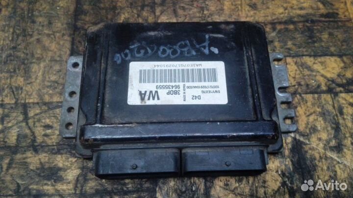 Блок управления двигателем Chevrolet Lacetti 1.6