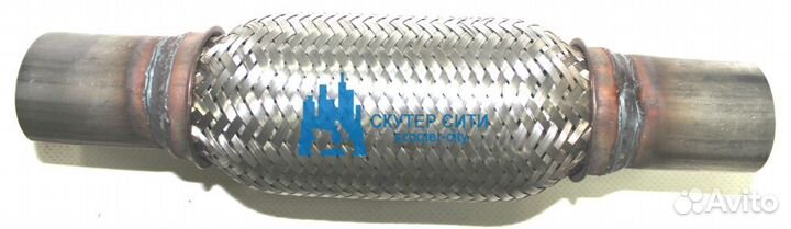 Труба соединительная 600Y (гофрированная) выхлопно