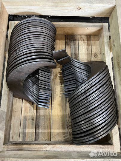 Витки, перья, лопасти, сегменты Шнека