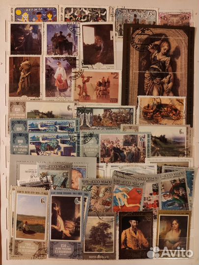 М8. Марки СССР. Искусство 62-91