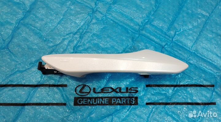 Ручка двери Lexus Rx 4 белый перламутр левая