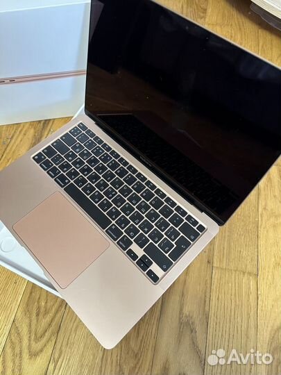 Apple macbook air 13 m1 2020 идеальный золото, рст